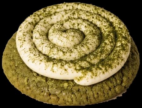 Matcha crumble cookie