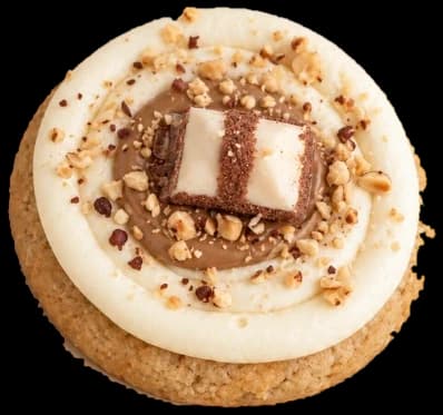Witte Kinder Bueno crumble cookie